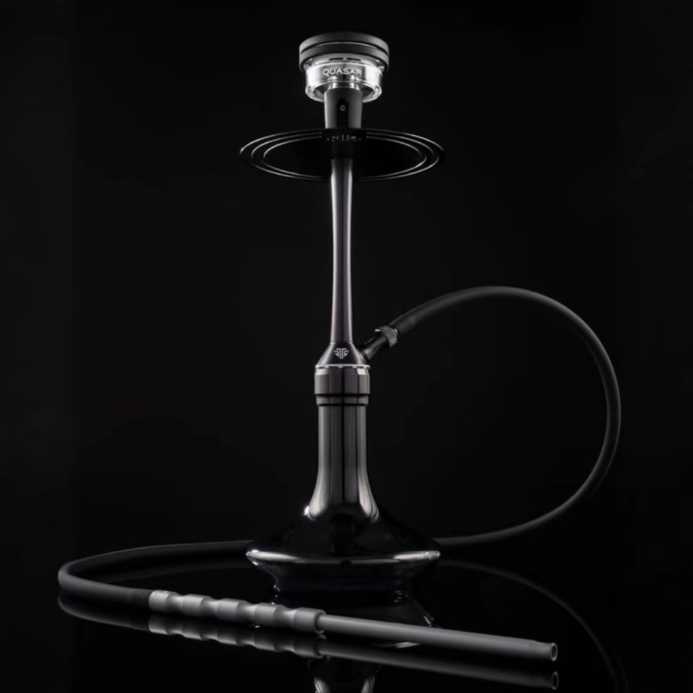 Tsar hookah法国原版铝合金大号水烟壶 含烟锅全套配件玻璃水