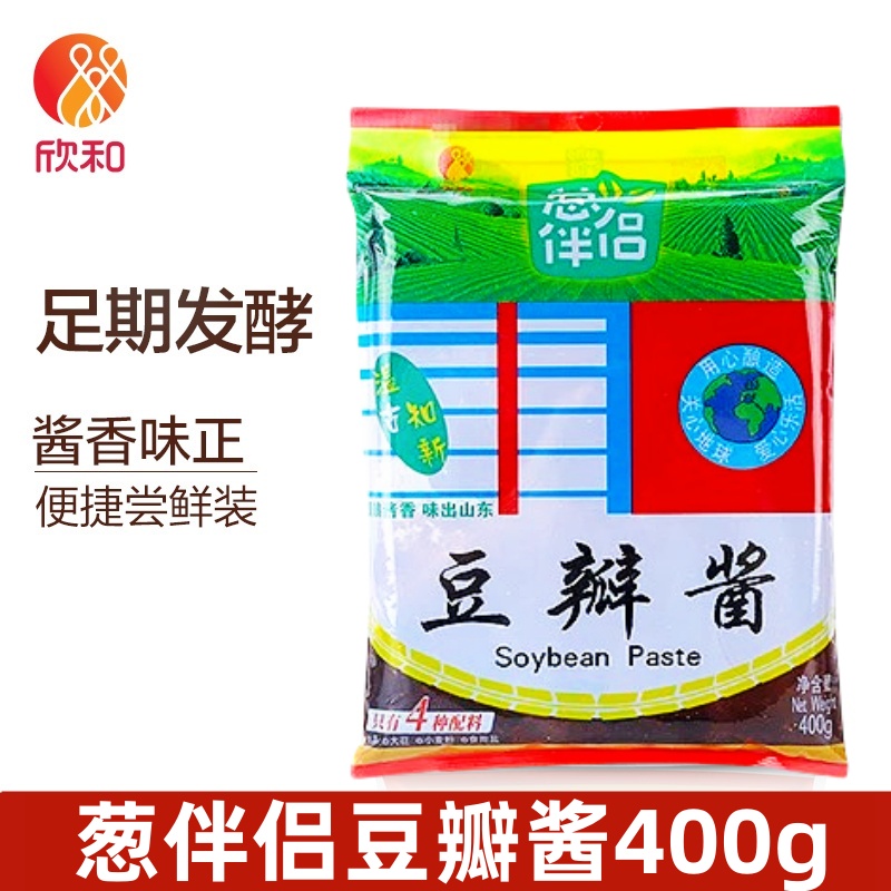 6袋烟台自然发酵葱伴侣豆瓣酱