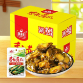 湘满天香辣黄瓜香脆黄瓜皮26g农家下饭送粥小包咸菜批发日期新