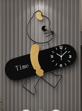 挂钟客厅2025新款现代简约挂表高档时尚大气创意个性时钟抽象钟表