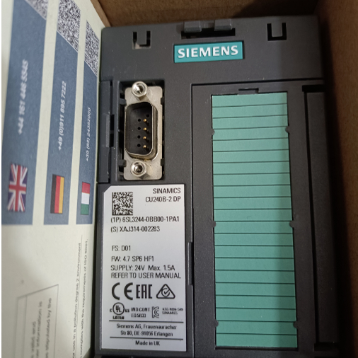 西门子S120变频器6SL3244-0BB00-1PA1现货6SL3244-0BB00-1PA1