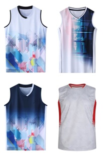 2025新款羽毛球服男款无袖上衣夏速干训练大赛运动比赛服