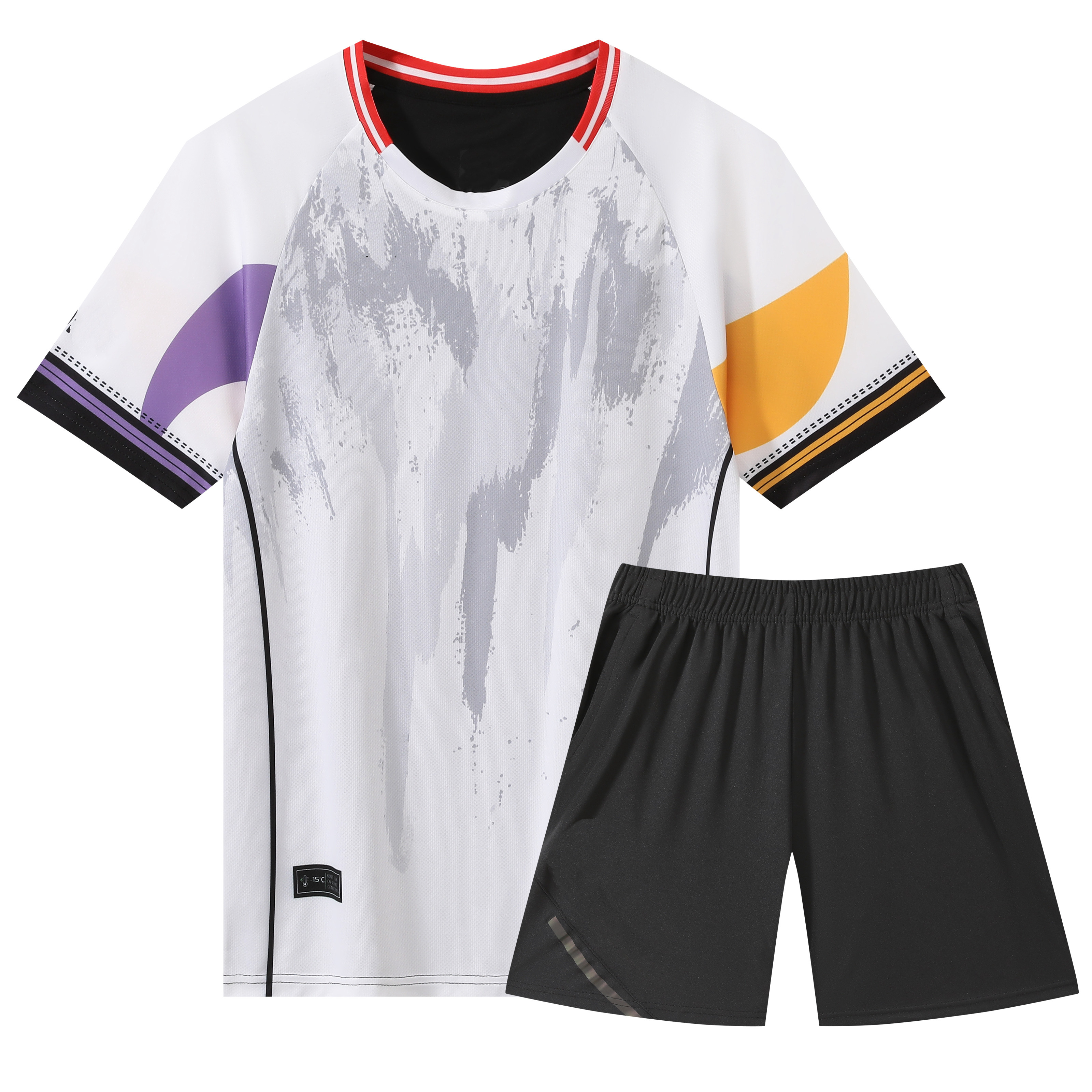 2026新款羽毛球男女款短袖比赛运动训练服速干面料定制套装