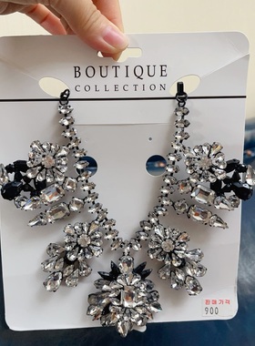 韩国采购重工夸张项链 走秀写真模特装饰品服装饰品