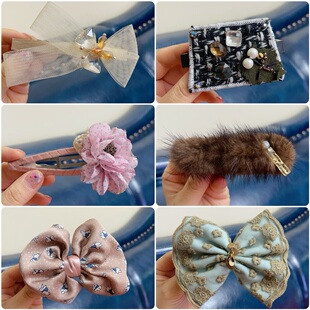 ⑧clip弹簧夹 发饰 顶夹 个别镀金微瑕 接受拍