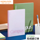 本简约大学生笔记本子b5考研横线本记事本作业本WCN KOKUYO国誉Campus软面抄A5无线装 订胶装 CNB3473