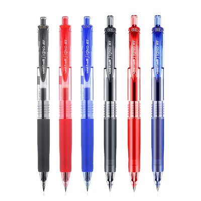 UNI三菱按动顺滑考试刷题中性笔