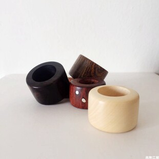 纯粹江湖竿秀手工红木竿止并继O型杆止环止竿防滑圈鱼竿定制装修