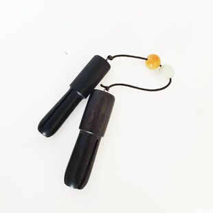 日本并继竿前堵红木实木定做松紧适配防潮透气孔可穿绳手工艺新品