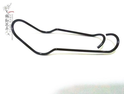 园艺包塑支柱架子钢丝扣子园艺支柱DIY配件搭棚架支柱配件弹簧扣