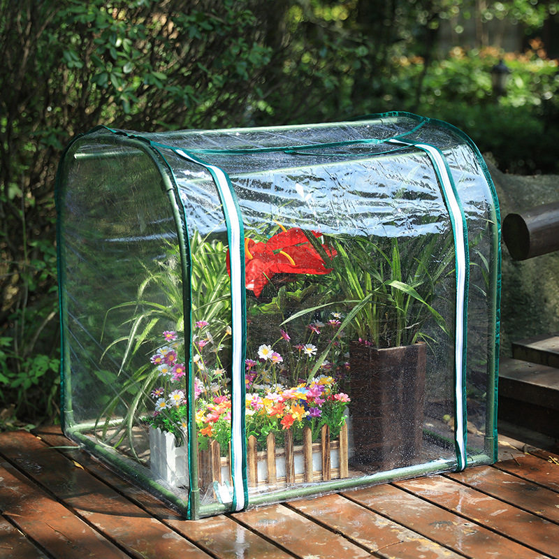 保温棚骨架支架家用花架暖房防冻花园庭院户外保温花棚温室花房