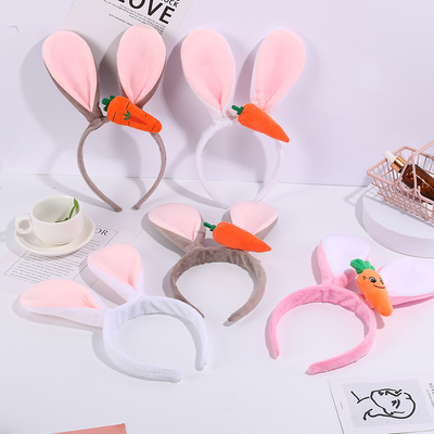 兔耳朵发箍王俊凯同款狐狸耳朵发饰迪士尼乐园游玩表演头箍