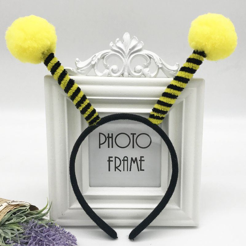 动物表演道具cos头饰头箍金龟子