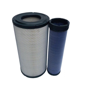 适配K2041工程车小松PC200-7挖掘机600-185-3110空气滤芯滤清器格
