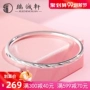 Vòng tay bạc 9999 nữ sterling bạc cổ pháp thừa kế vòng tay Nhật Bản và Hàn Quốc ròng đỏ rắn vòng tay bạc trang sức bạc để gửi bạn gái của mình - Vòng đeo tay Cuff vòng vàng 18k kiểu mới