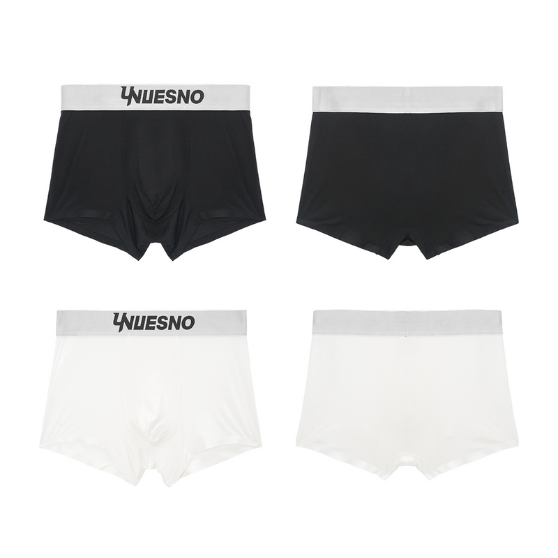 【凉感抗菌】Unvesno(UN) 80支奥地利兰莫代尔无痕桑蚕丝速干内裤