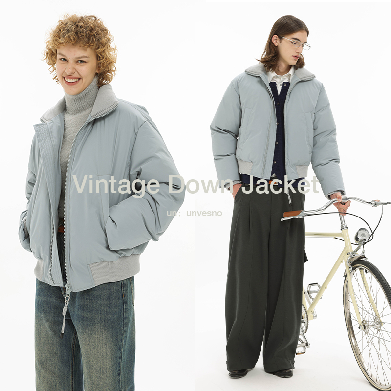 羽绒服UNVESNO90白鸭绒