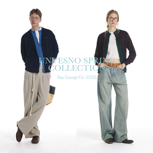 【莱赛尔 假两件】Unvesno(UN)中古撞色贴身可穿毛衣针织开衫薄款