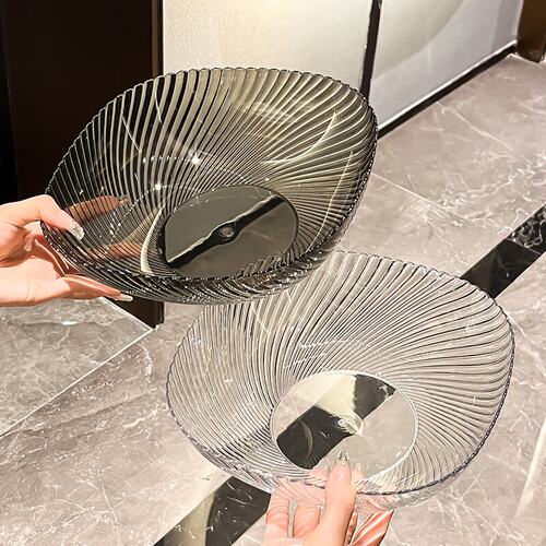 2025新款水果盘客厅家用茶几果盘高档轻奢前台糖果盘摆放零食盘