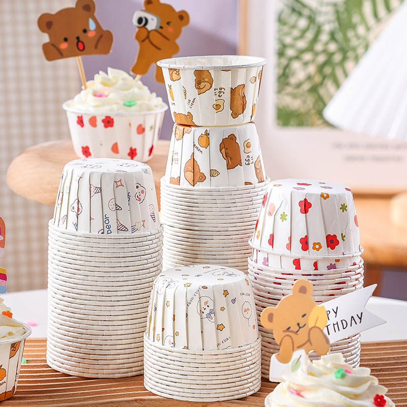 纸杯蛋糕纸杯卷边杯子纸托小马