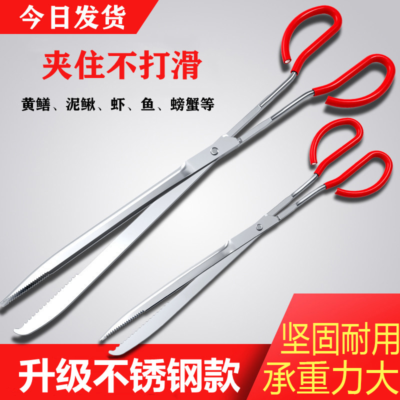 不锈钢黄鳝夹子防滑防脱抓捉