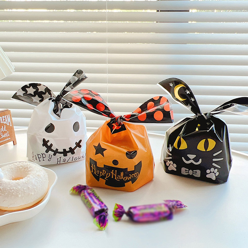 万圣节南瓜幽灵糖果袋儿童讨糖袋