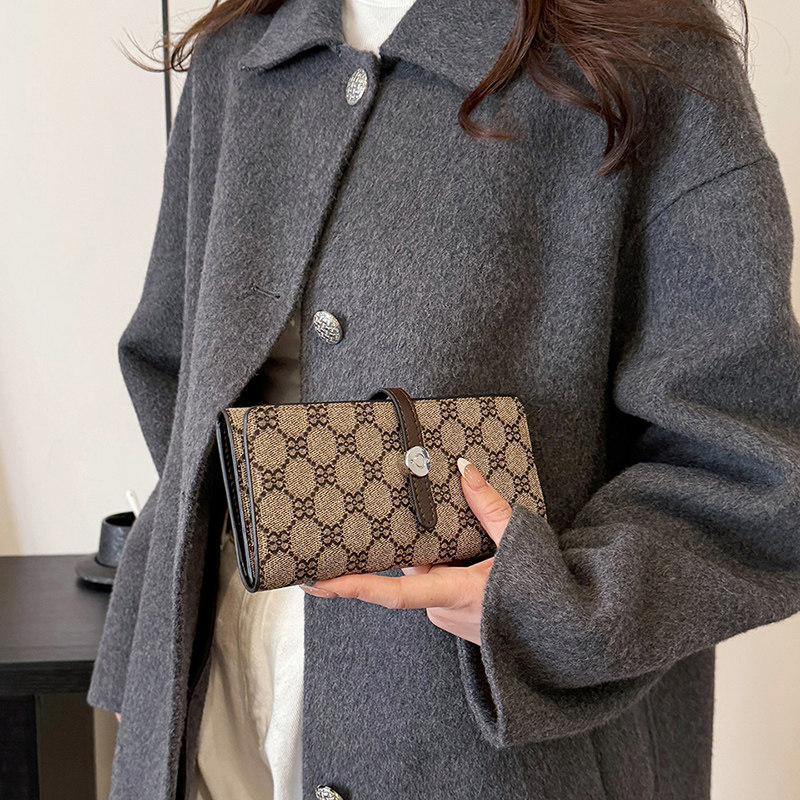 小众设计经典百搭大牌欧美印花短款钱夹多卡位大容量手拿长款钱包,箱包皮具/热销女包/男包,钱包,淘宝优惠券,粉丝福利购,淘宝优惠卷