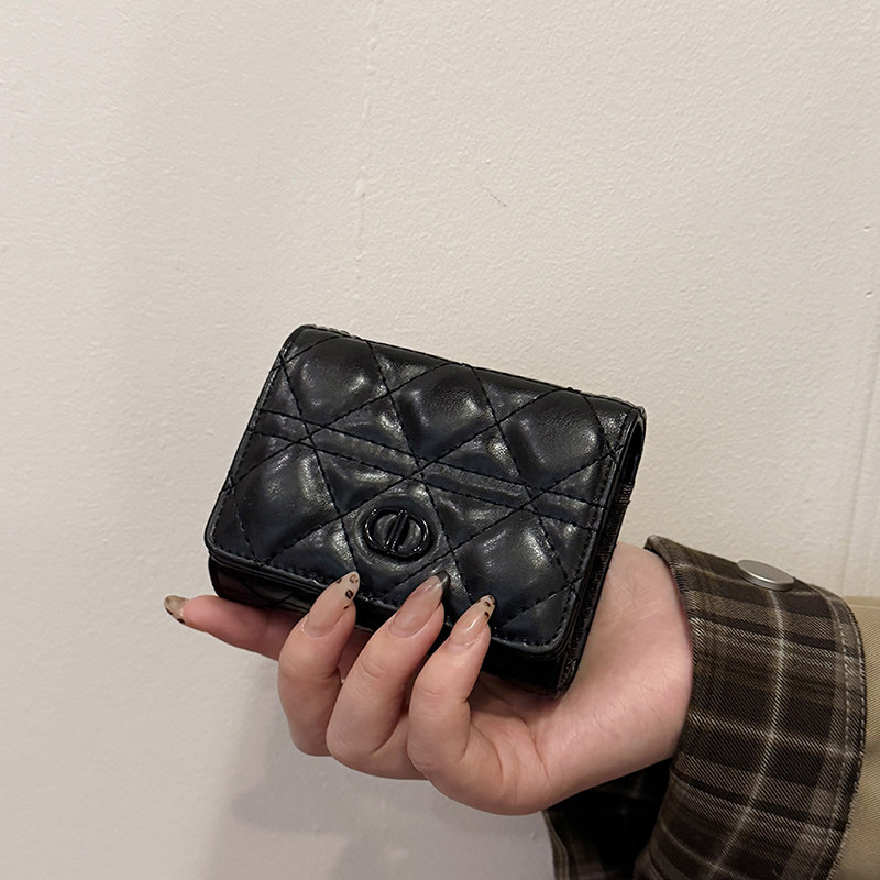 小香风新款菱格卡包女小巧防消磁精致高档证件包多卡位风琴式卡套,箱包皮具/热销女包/男包,卡包,淘宝优惠券,粉丝福利购,淘宝优惠卷