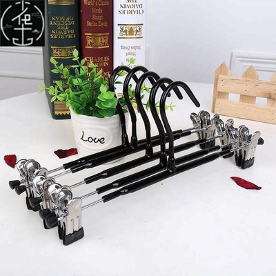 5 Hangers For Trousers Pants Clothes Hanger Holders 夹子裤架