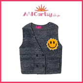 人脸太阳马甲女时尚 MICartsy王紫珊配饰车to go系列新款 小众原创