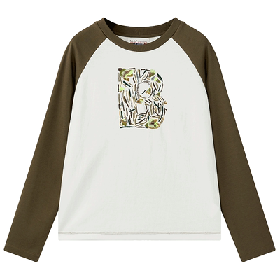 MICartsy长袖百搭常规绣花