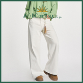 MICartsy王紫珊配饰车togo系列秋冬手工绣线编珠流苏抓绒牛仔裤