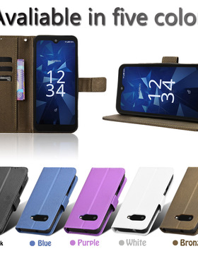 适用于京瓷Kyocera Digno SX4，BX3，BX3 Plus钻石纹皮套手机壳翻盖式防摔保护套商务男女外壳插卡