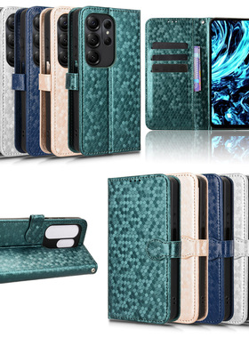 适用于道格Doogee Note 56X，Note 56X Pro波点纹皮套手机壳翻盖式防摔保护套商务男女外壳插卡