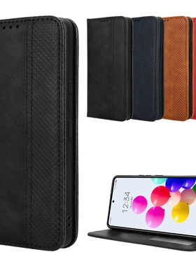 适用于中兴ZTE Anshin Family A303ZT磁扣复古纹皮套手机壳插卡