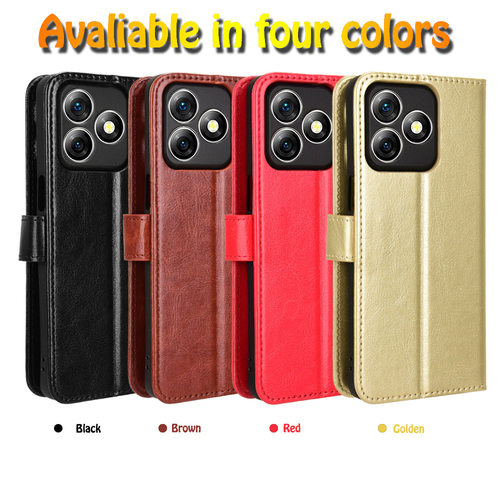 适用于欧乐风Ulefone Note18 Ultra疯马纹皮套手机壳翻盖式插卡防摔保护套商务男女壳