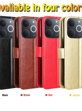 适用于OPPO Realme Note70T 4G,Narzo80 Lite 4G,疯马纹皮套手机壳插卡防摔保护套翻盖男女外壳素皮