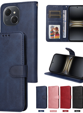 适用于传音Tecno Spark 40C经典小牛纹皮套手机壳翻盖式插卡防摔保护套商务男女壳素皮