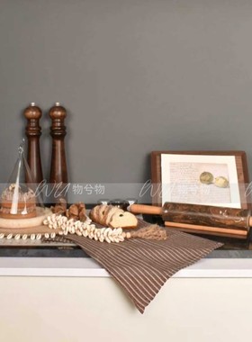 WU 物兮物 现代中古风样板房间厨房台面烘焙主题生活化装饰品摆件
