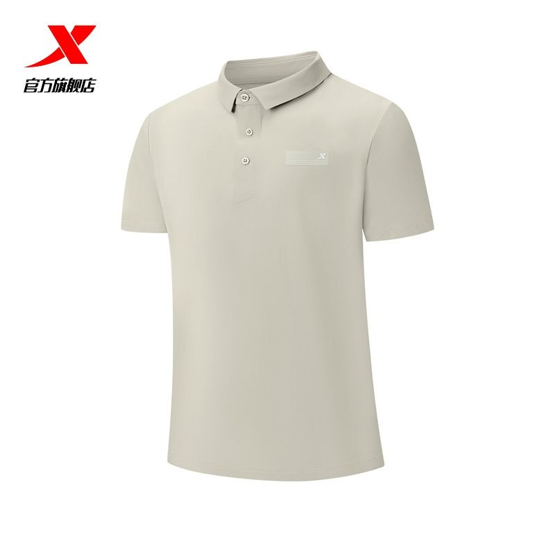 特步短袖POLO衫男士2025夏季新款运动短袖T恤针织衫975229020002,运动服/休闲服装,运动POLO衫,淘宝优惠券,粉丝福利购,淘宝优惠卷