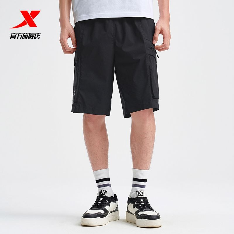 特步运动短裤男2025夏季新款宽松轻薄透气休闲五分裤975229990316,运动服/休闲服装,运动中长裤／短裤,淘宝优惠券,粉丝福利购,淘宝优惠卷