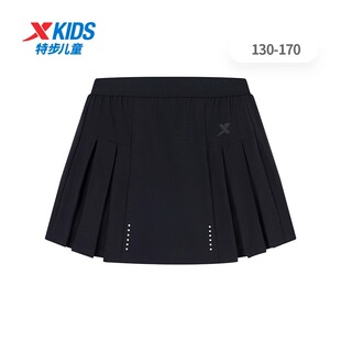 特步儿童裤裙女大童2025夏季新款休闲运动速干短裙675224944131