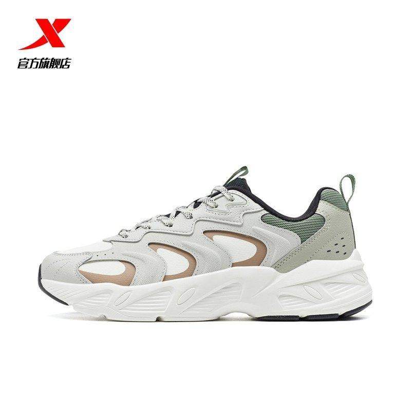 特步流派休闲鞋男2026春季新款复古老爹鞋轻便运动鞋974119320038,运动鞋new,运动休闲鞋,淘宝优惠券,粉丝福利购,淘宝优惠卷