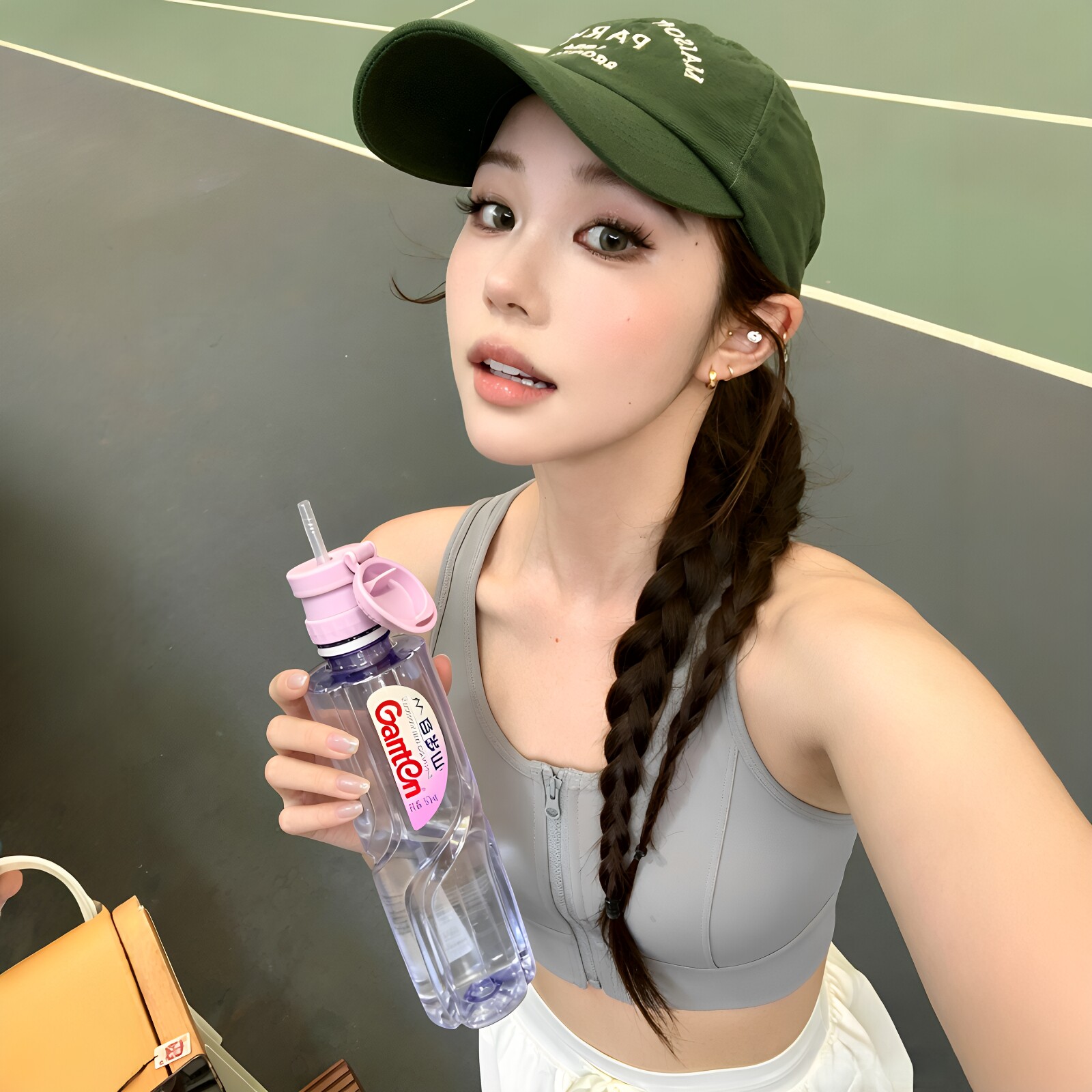 百岁山矿泉水吸管盖防呛直饮图片