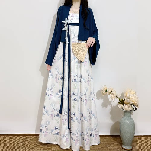 迎夏新中式汉元素汉服女连衣裙
