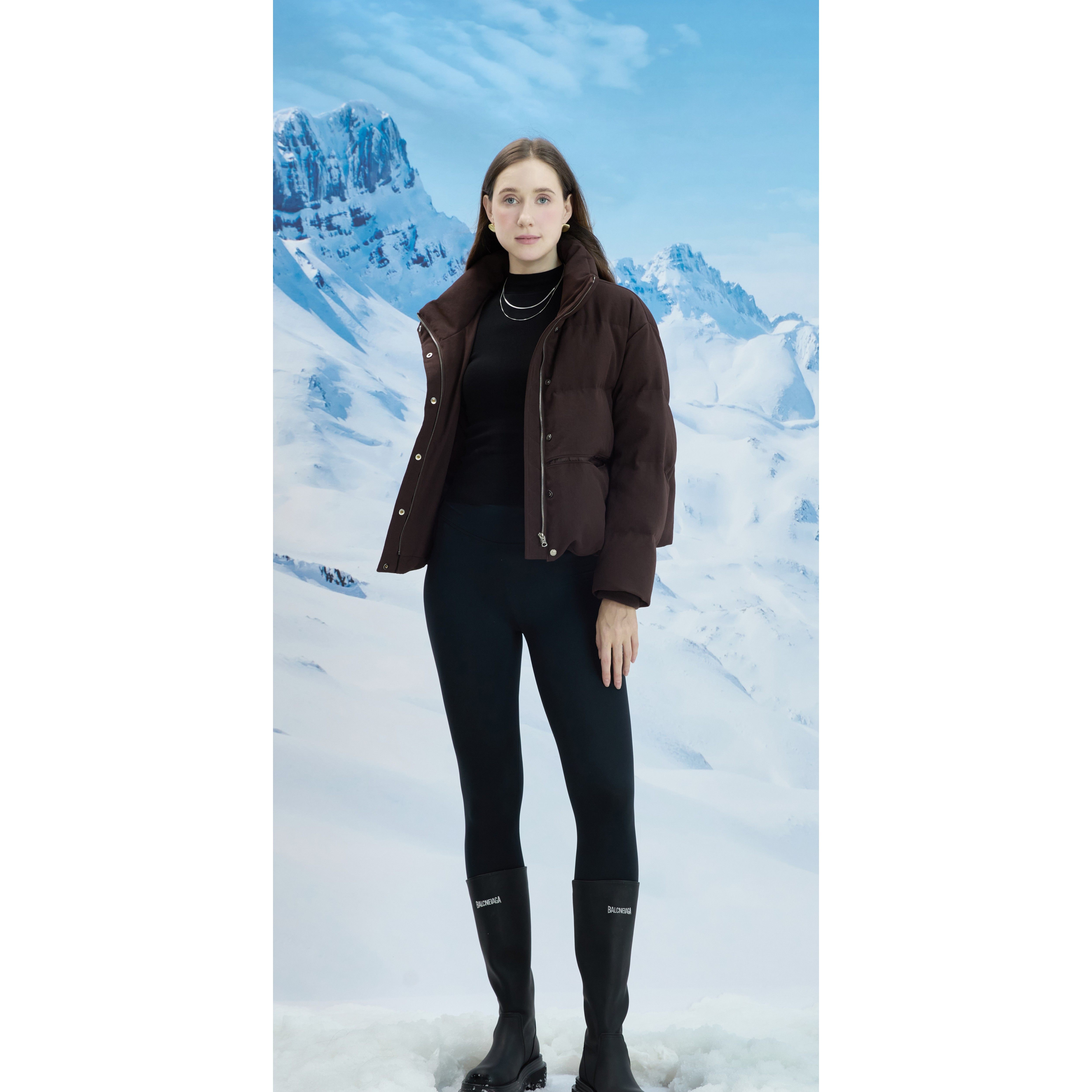 【二米粉丝专享】2025年新品显瘦保暖轻便鹅绒服DNX612