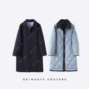 大衣款 轻薄款 2025年新品 鹅绒服DNZY6015 格格来了