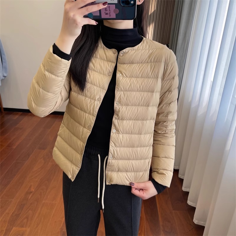 保暖轻便90白鹅绒羽绒服保暖外套