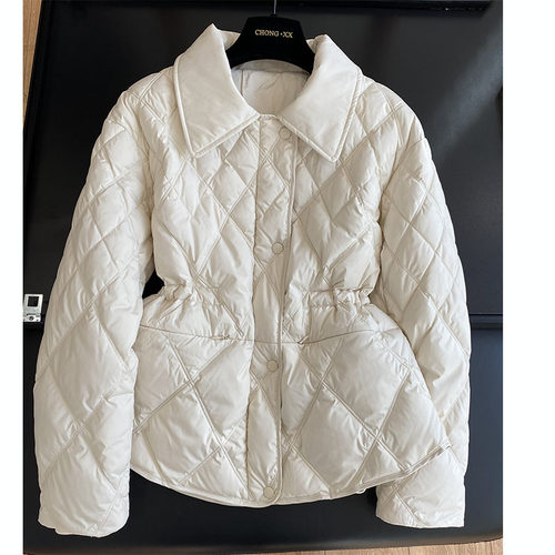 轻薄短款小个子羽绒服外套女秋