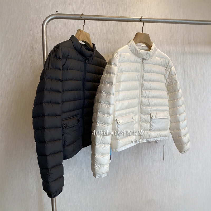M*家渠道款~可溯源安心三星白鸭绒!!轻便保暖立领排骨羽绒服外套
